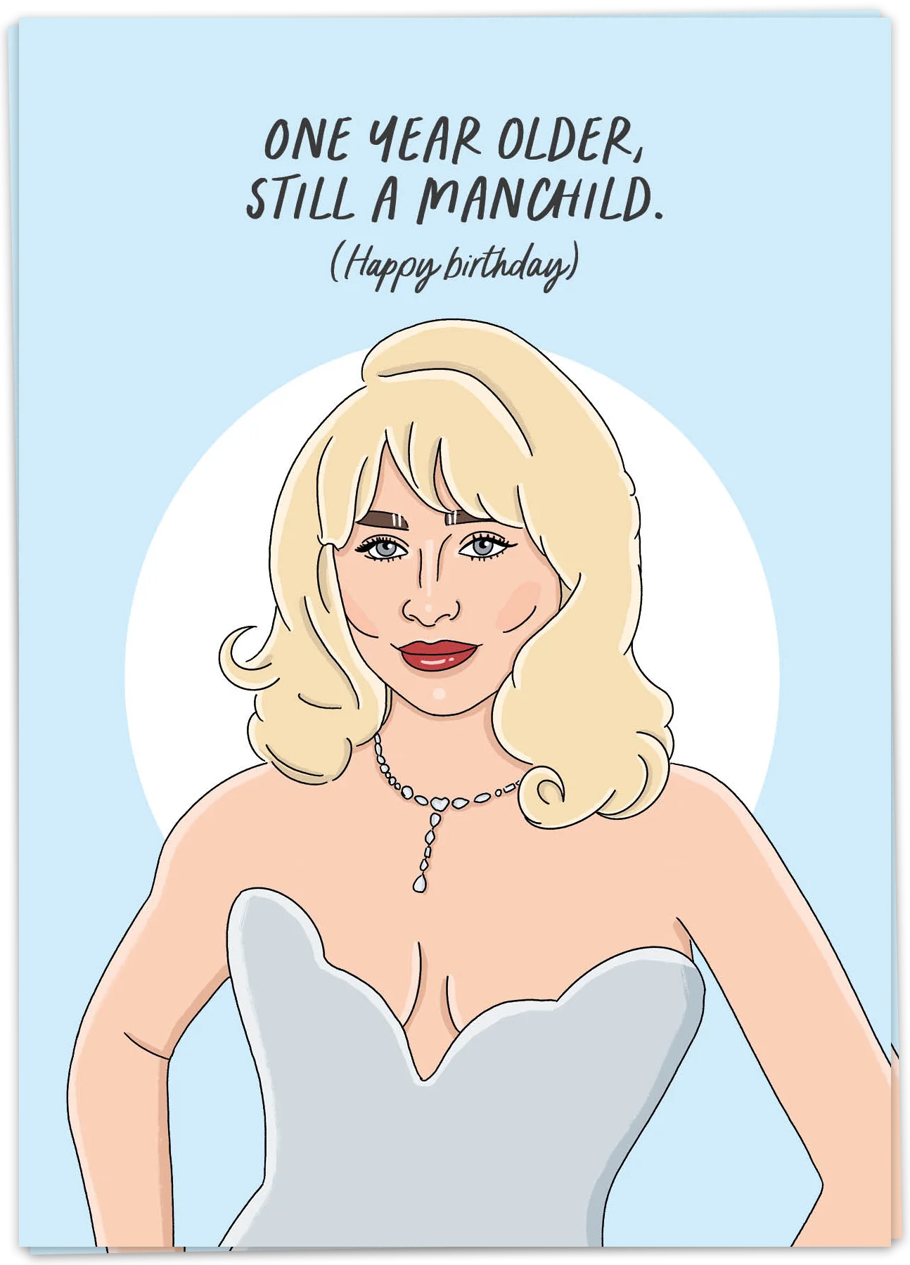 Manchild Birthday - Kaart Blanche