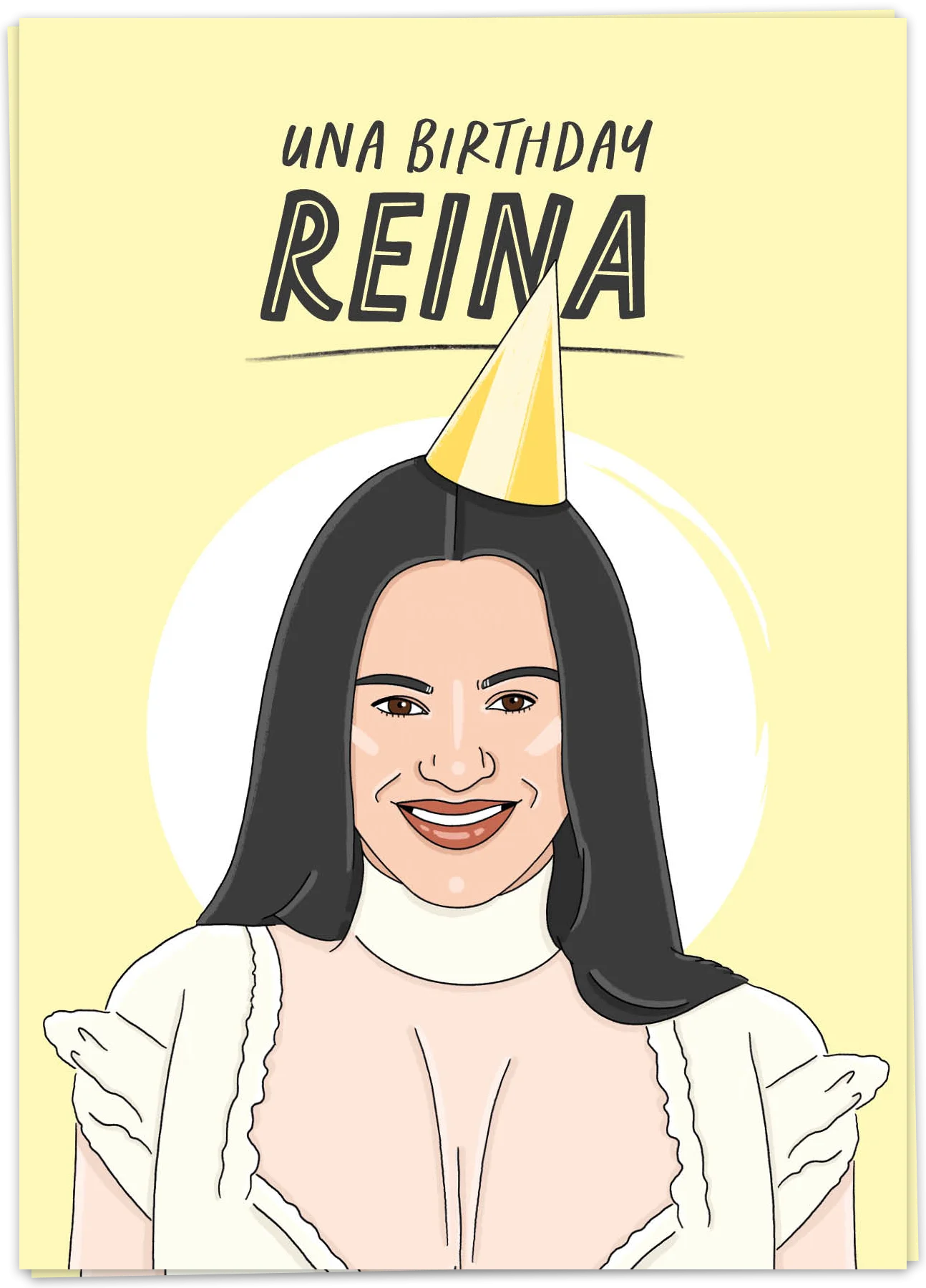 Birthday Reina - Kaart Blanche