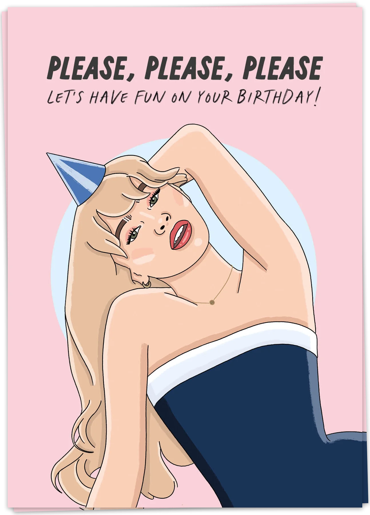 Please birthday - Kaart Blanche