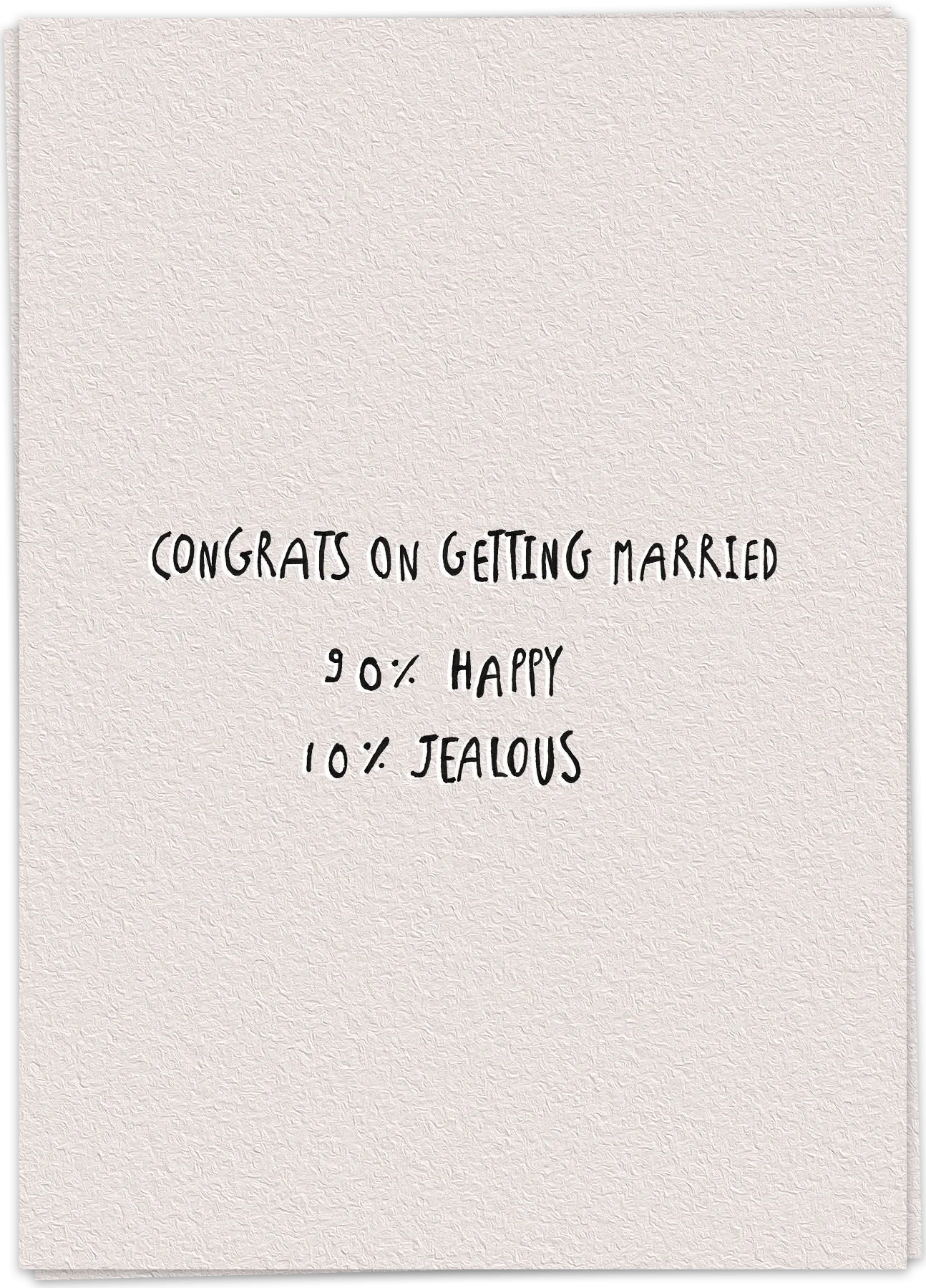 90% happy - Kaart Blanche