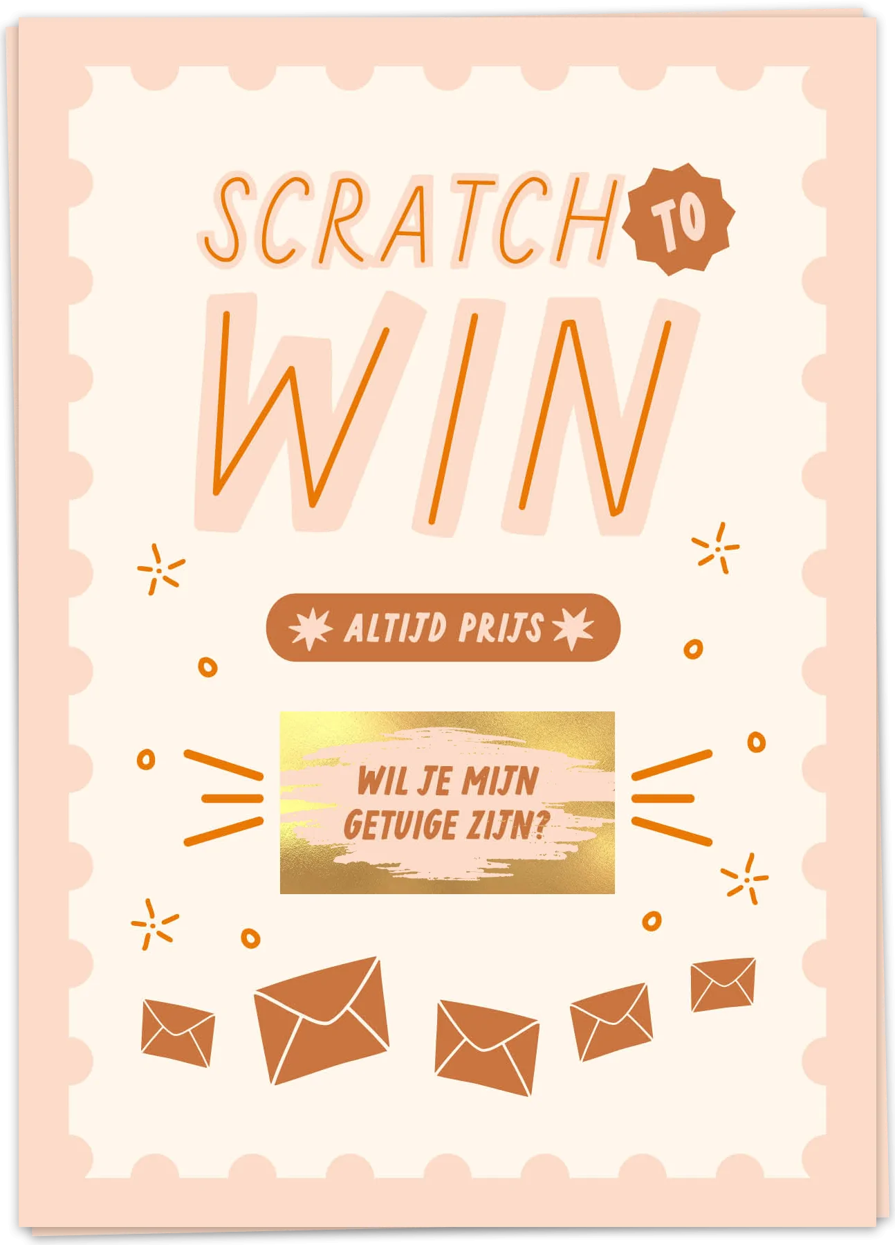 Scratch getuige - Kaart Blanche