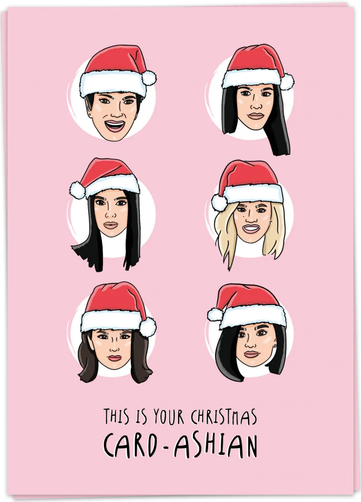 Christmas Card-Ashian - Kaart Blanche