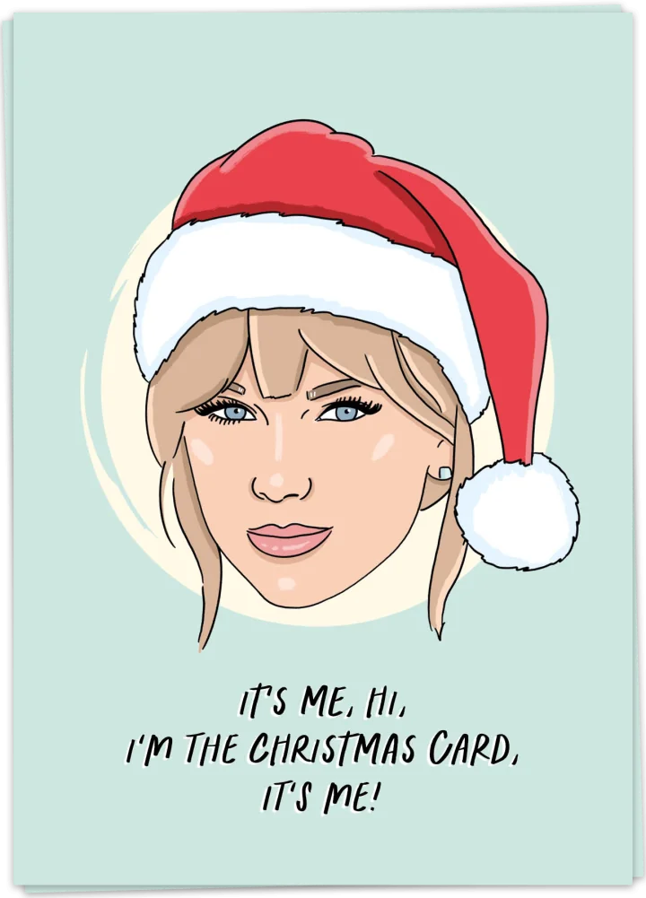 It's me the Christmas Card - Kaart Blanche