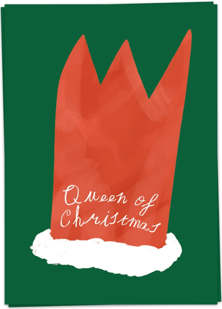 Queen of Christmas - Kaart Blanche