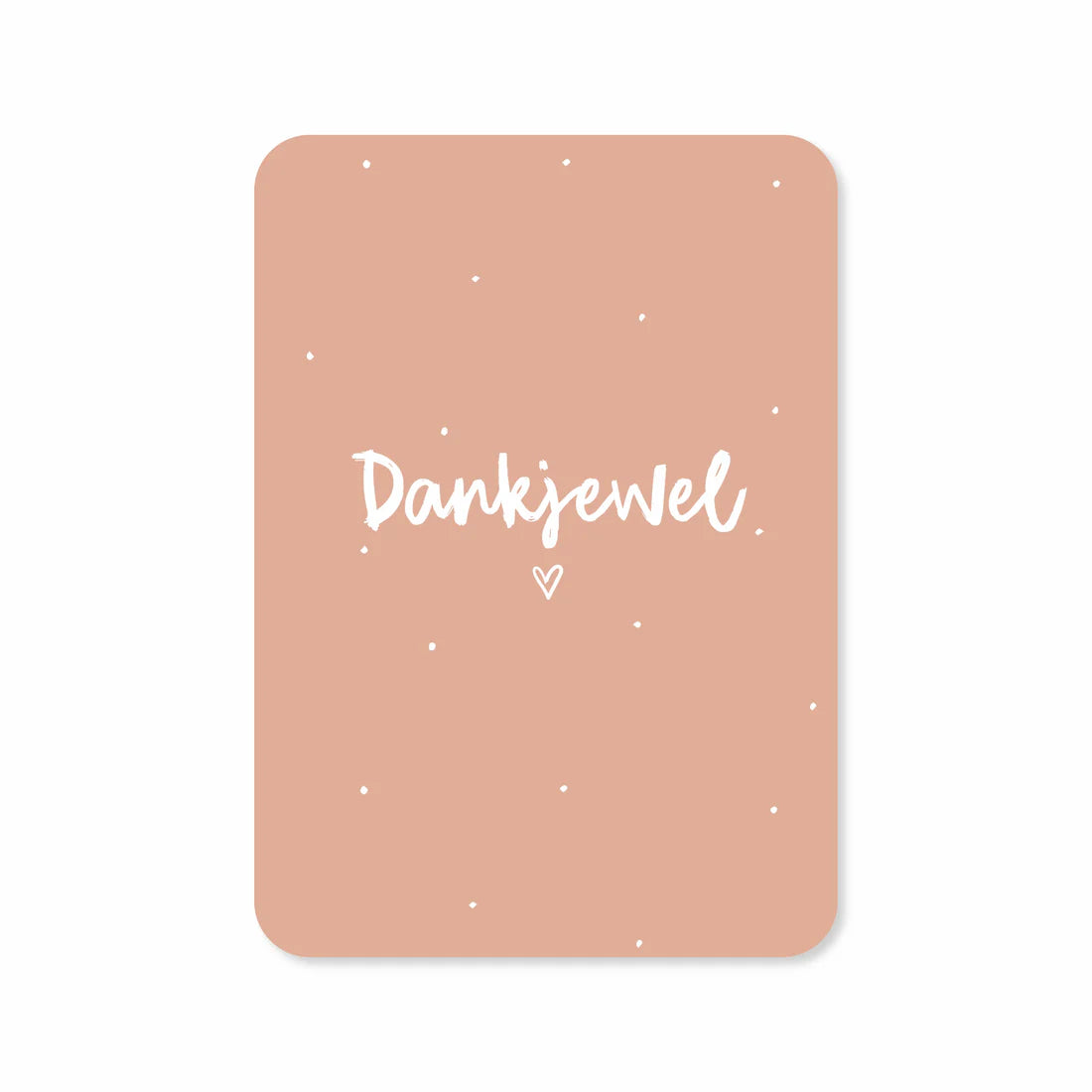 Kaartje Dankjewel