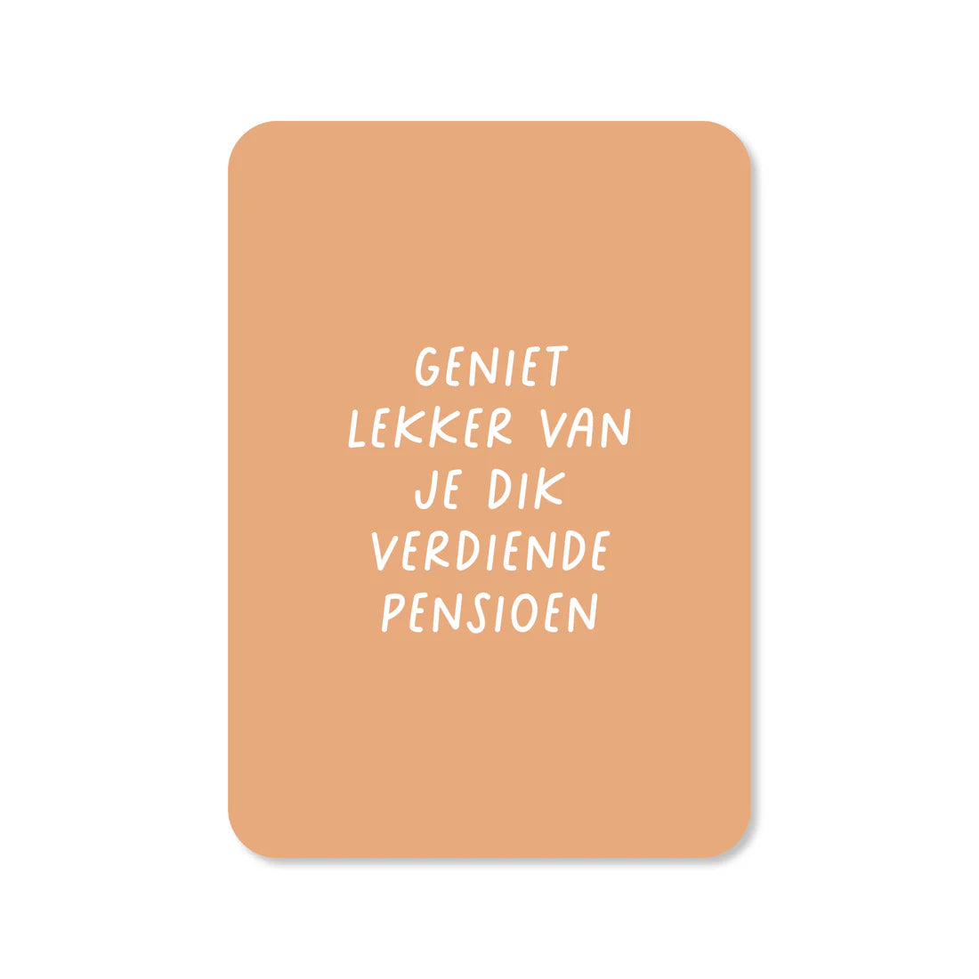 Kaartje Pensioen