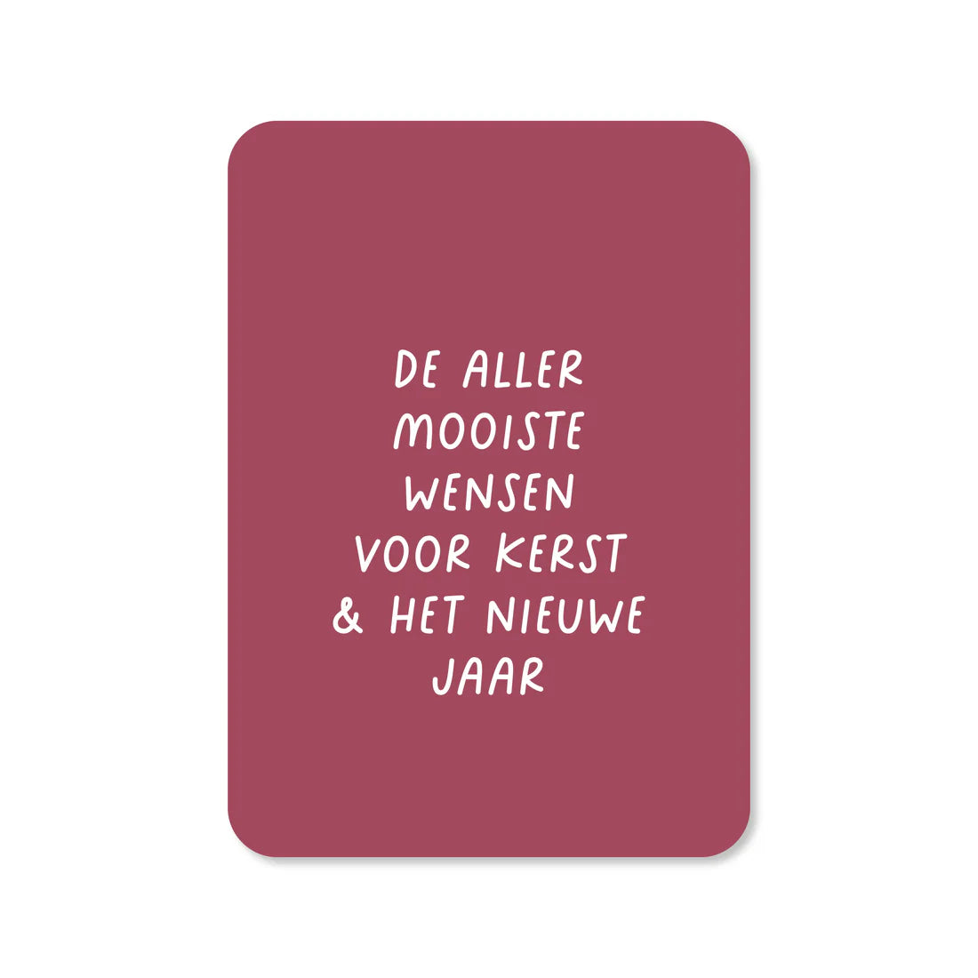 Kaartje De allermooiste wensen