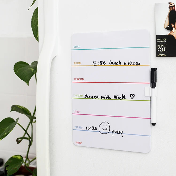 Weekplanner magneet