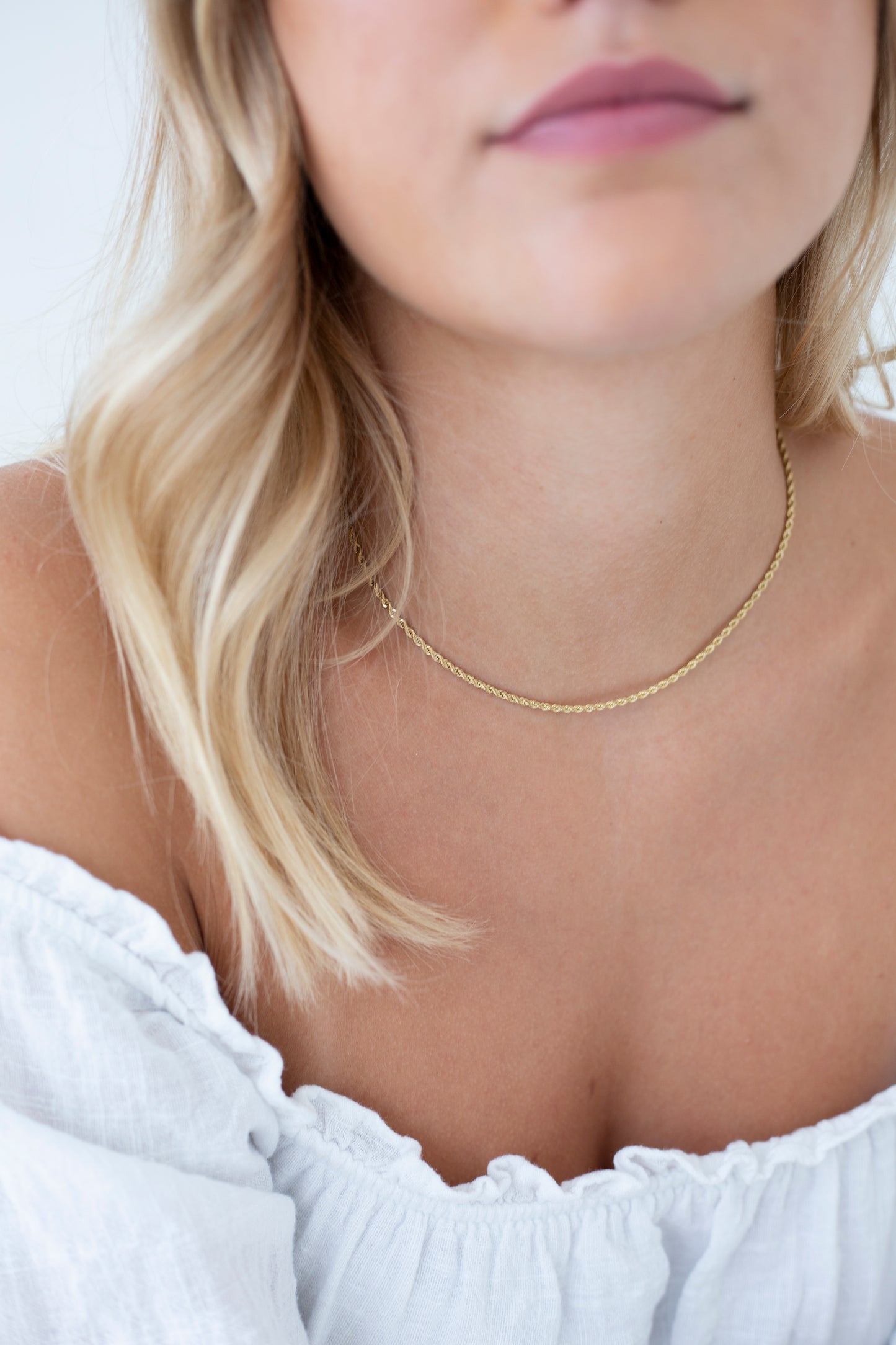 Ketting Twisted Goud
