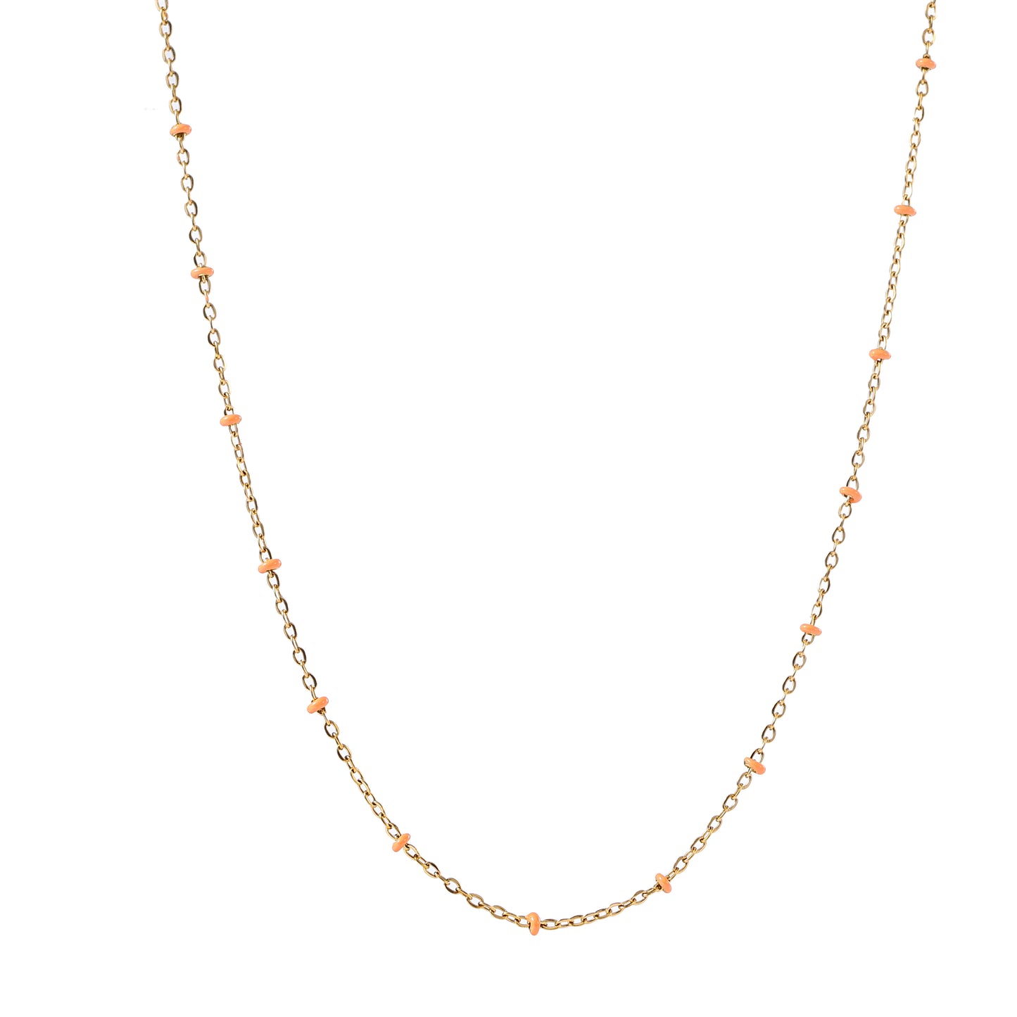 Ketting koraal pareltjes