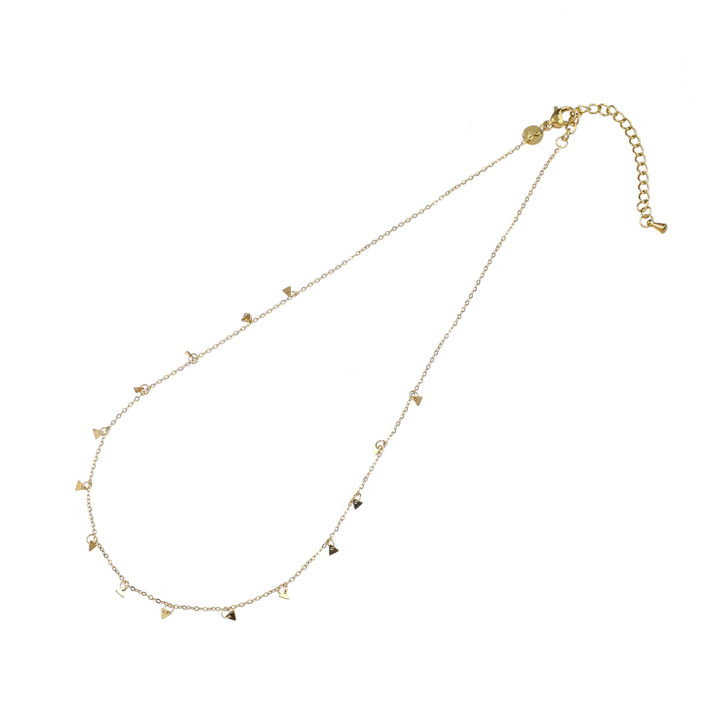 Ketting Tiny Triangle goud