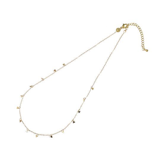 Ketting Tiny Triangle goud