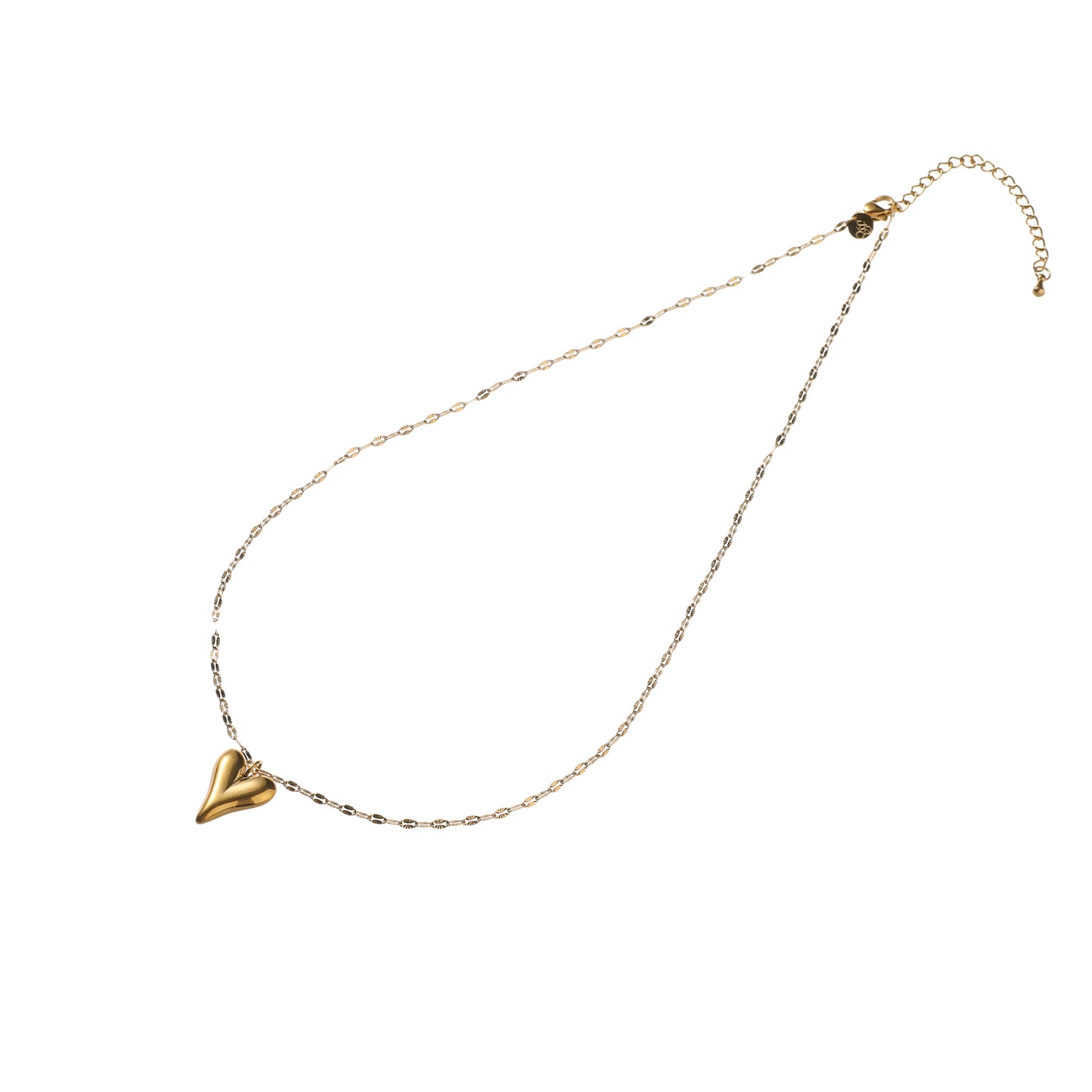 Ketting Hollow Heart goud
