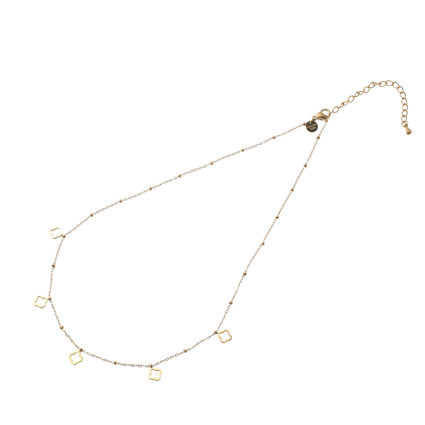 Ketting Fine Open Clovers