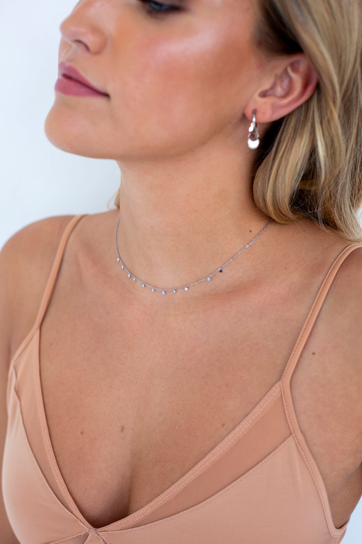 Ketting Small Coins zilver