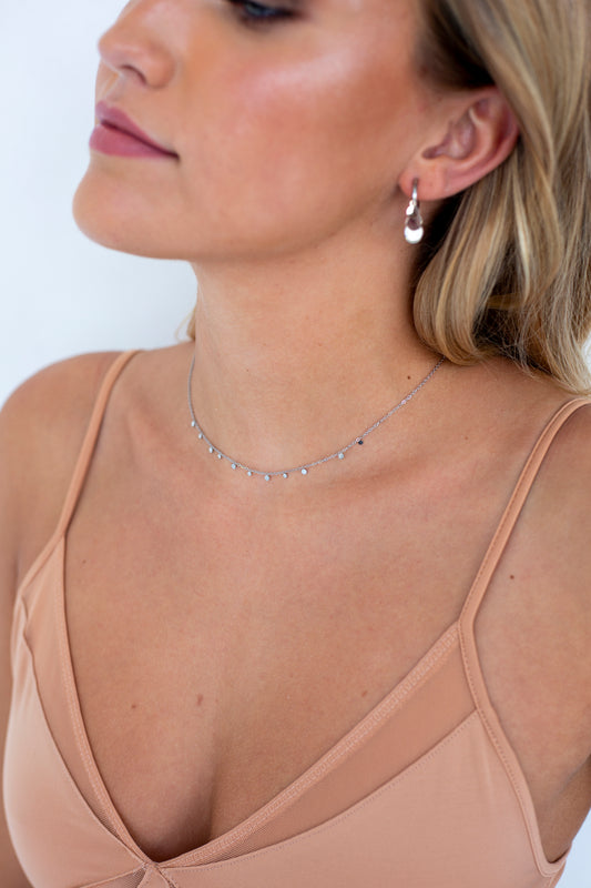 Ketting Small Coins zilver