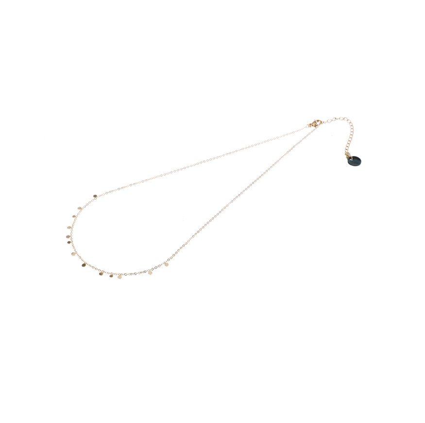 Ketting Small Coins goud