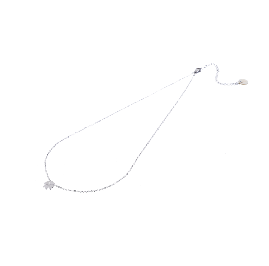 Ketting Clover zilver