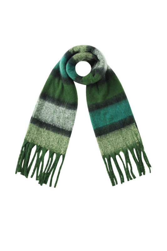 Sjaal Olivia groen