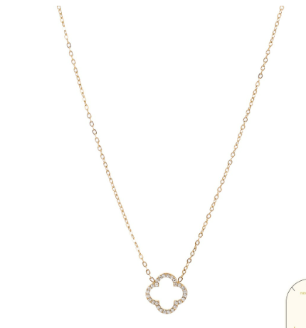 Ketting Sparkly Clover