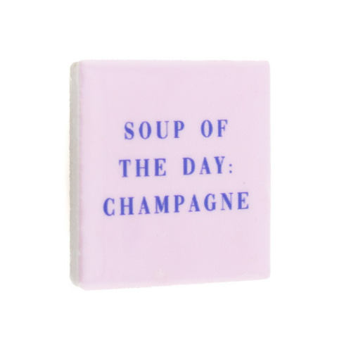 Magneettegeltje Champagne