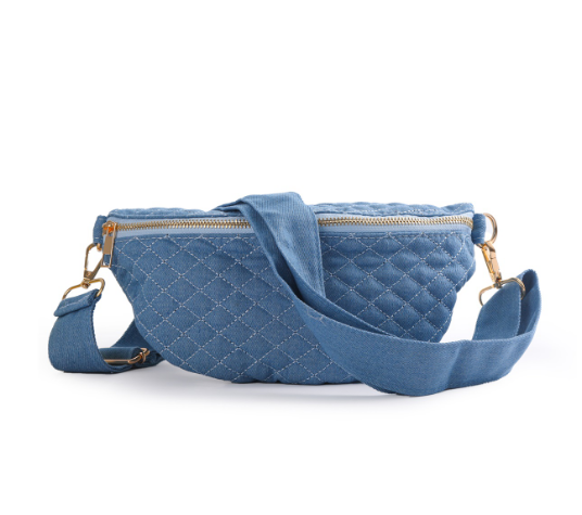Denim Crossbody Bag