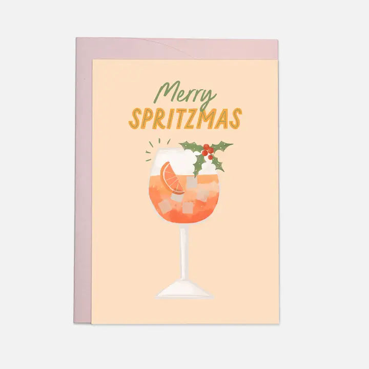 Merry Spritzmas - Kaart Blanche