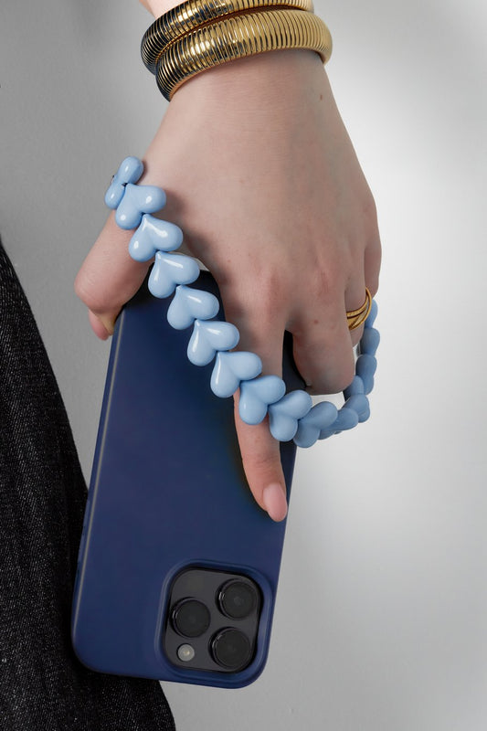 Gsm-koord roze hartjes