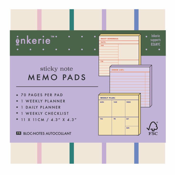 Sticky Notes Set of 3