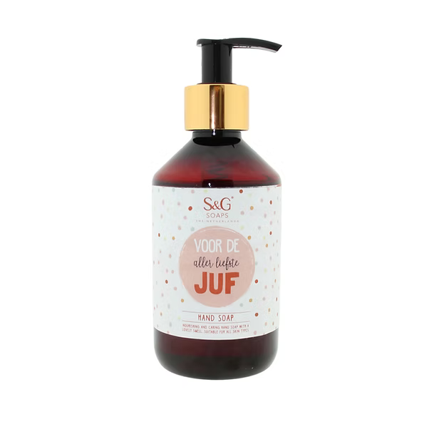 Handzeep Allerliefste juf