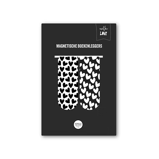 Boekenlegger hartjes