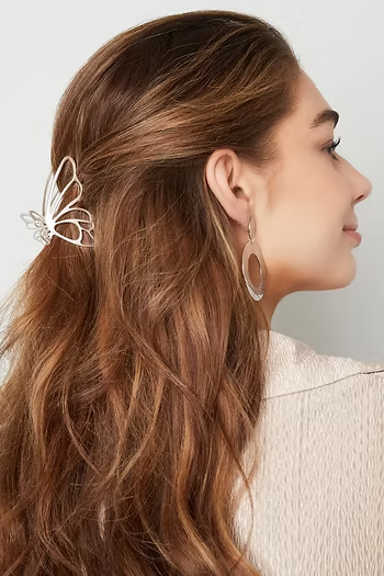 Haarspeld vlinder goud