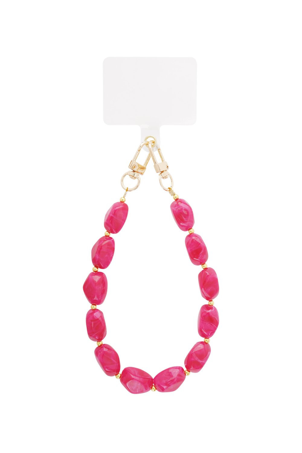 GSM-koord Pink Beads