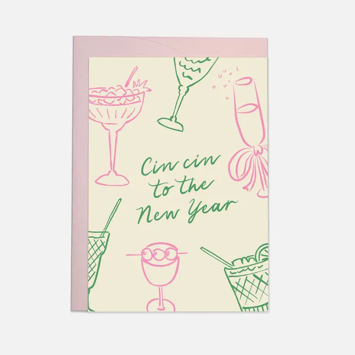 Cin Cin newyear - Kaart Blanche
