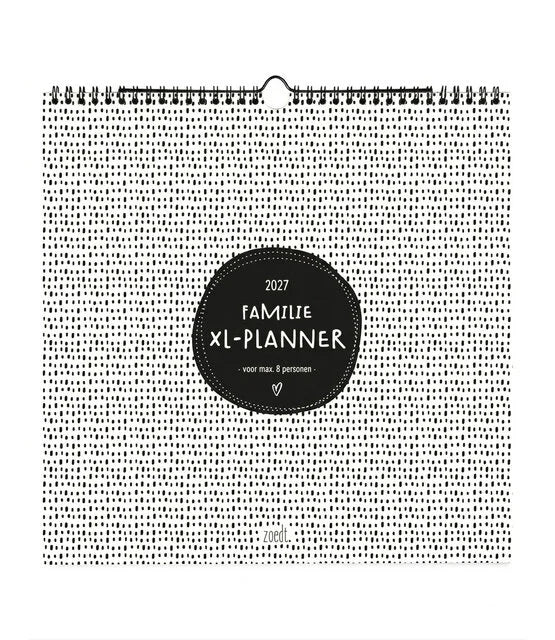 Familieplanner XL 2027 - Zoedt