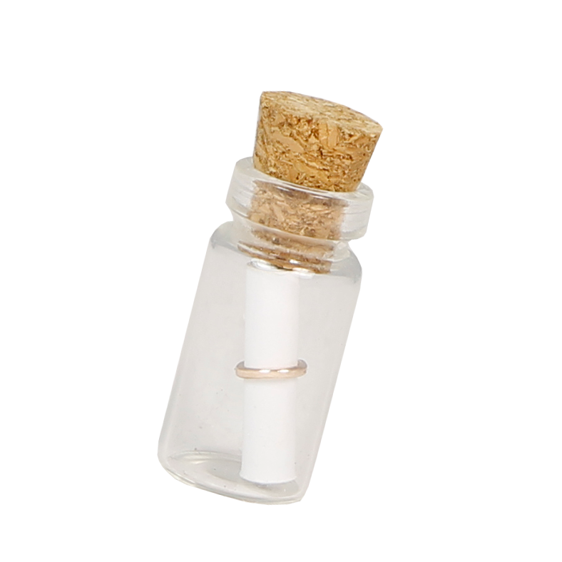 Geurkaars Flesje Jij maakt me blij