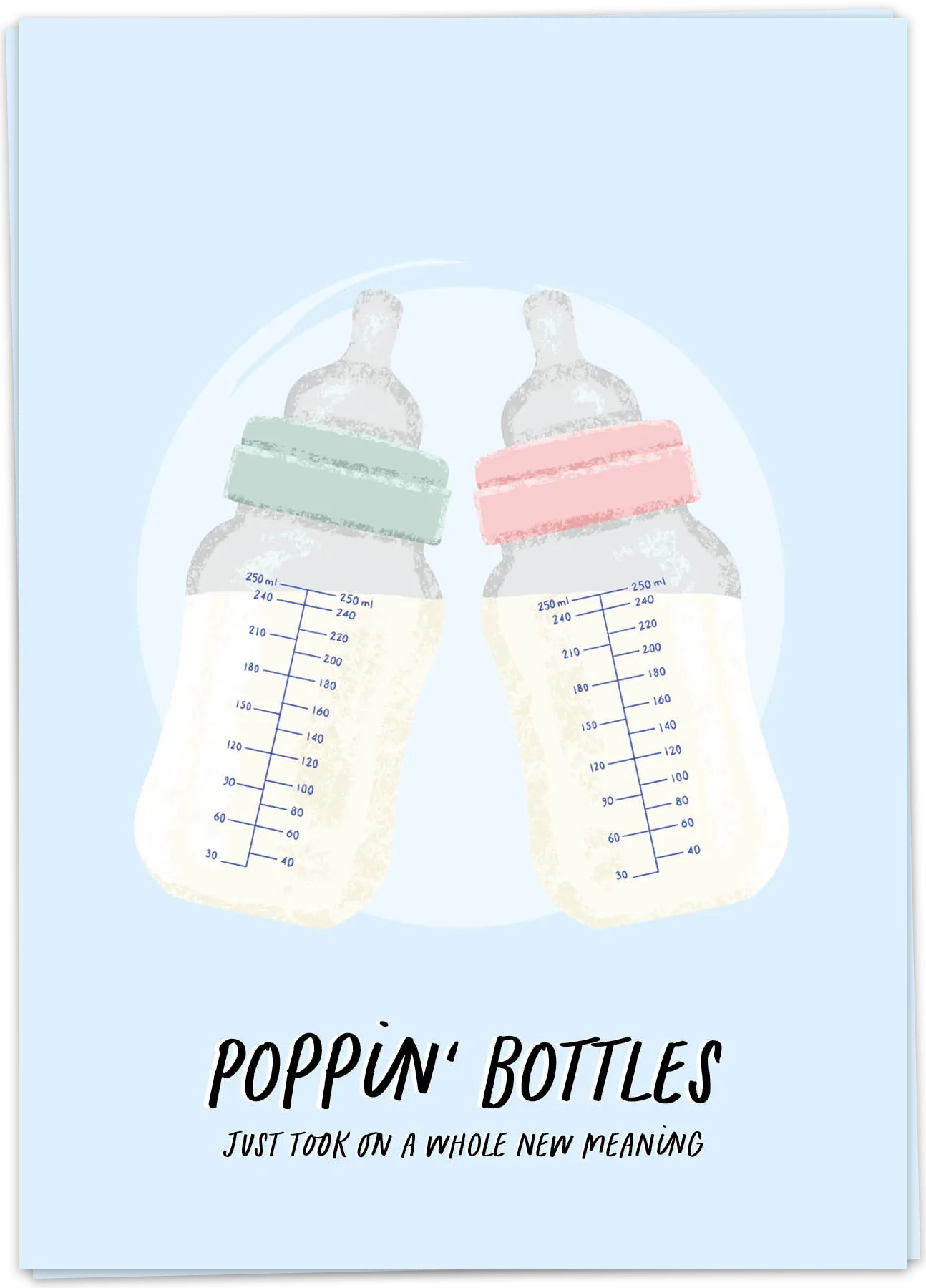 Poppin Bottles - Kaart Blanche