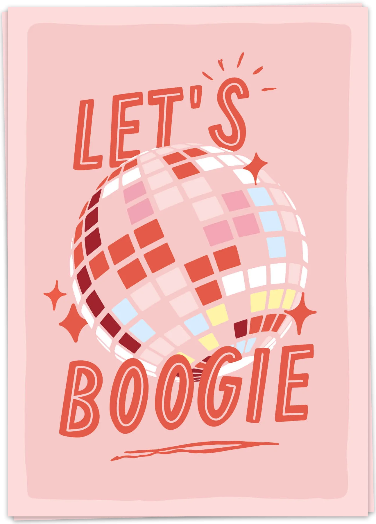 Let's boogie - Kaart Blanche