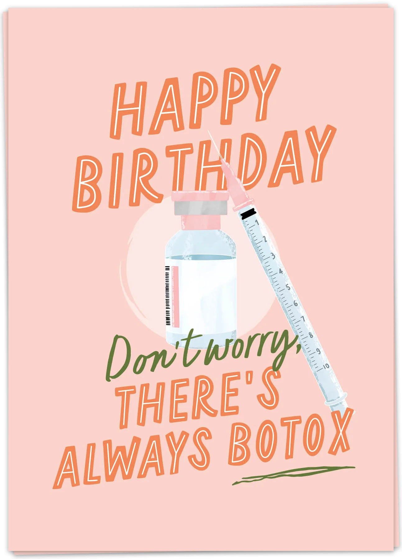 Happy bday botox - Kaart Blanche