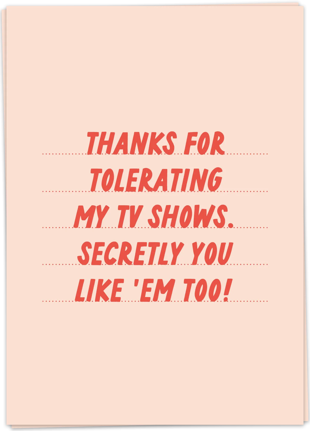Tolerating tv-shows - Kaart Blanche