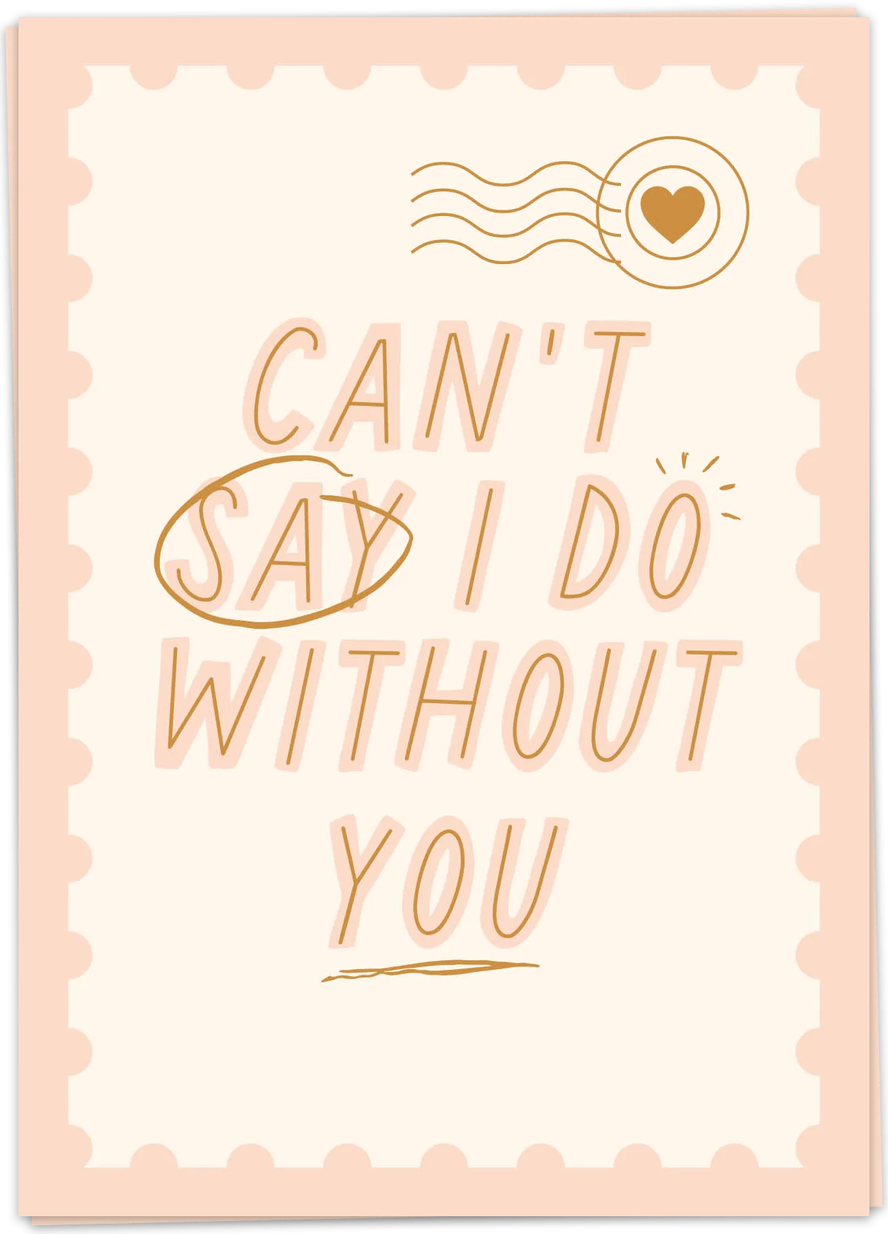 Can't say I do - Kaart Blanche