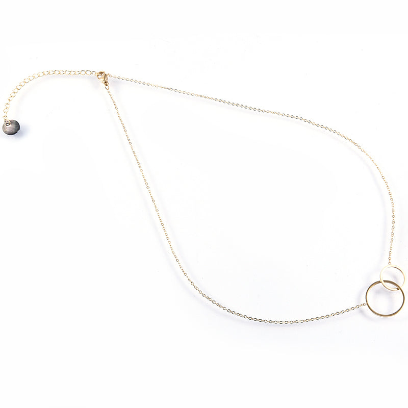Ketting Double O goud