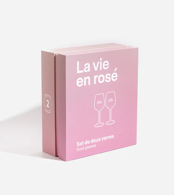 Wijnglazen La Vie en Rosé