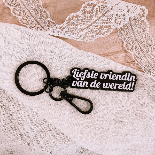 Sleutelhanger Liefste vriendin