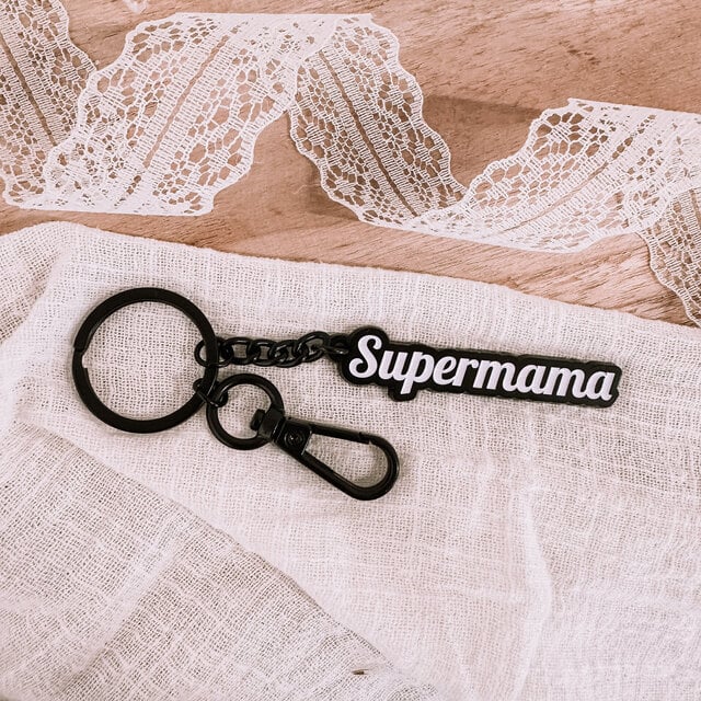 Sleutelhanger Supermama