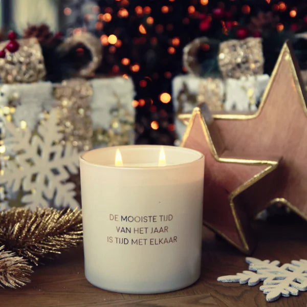 Geurkaars De mooiste tijd van het jaar