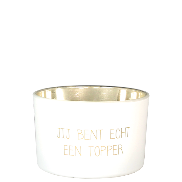 Geurkaars Jij bent echt een topper