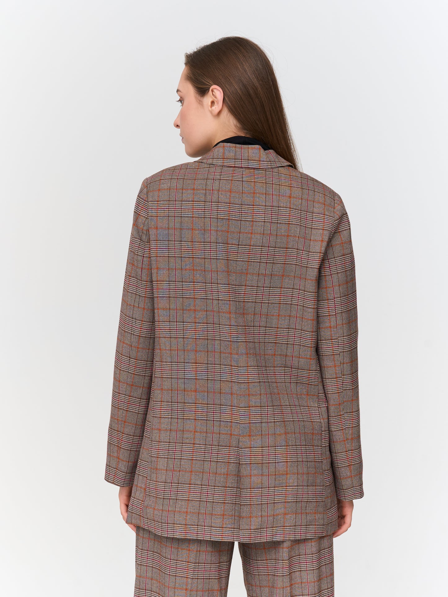 Geruite blazer