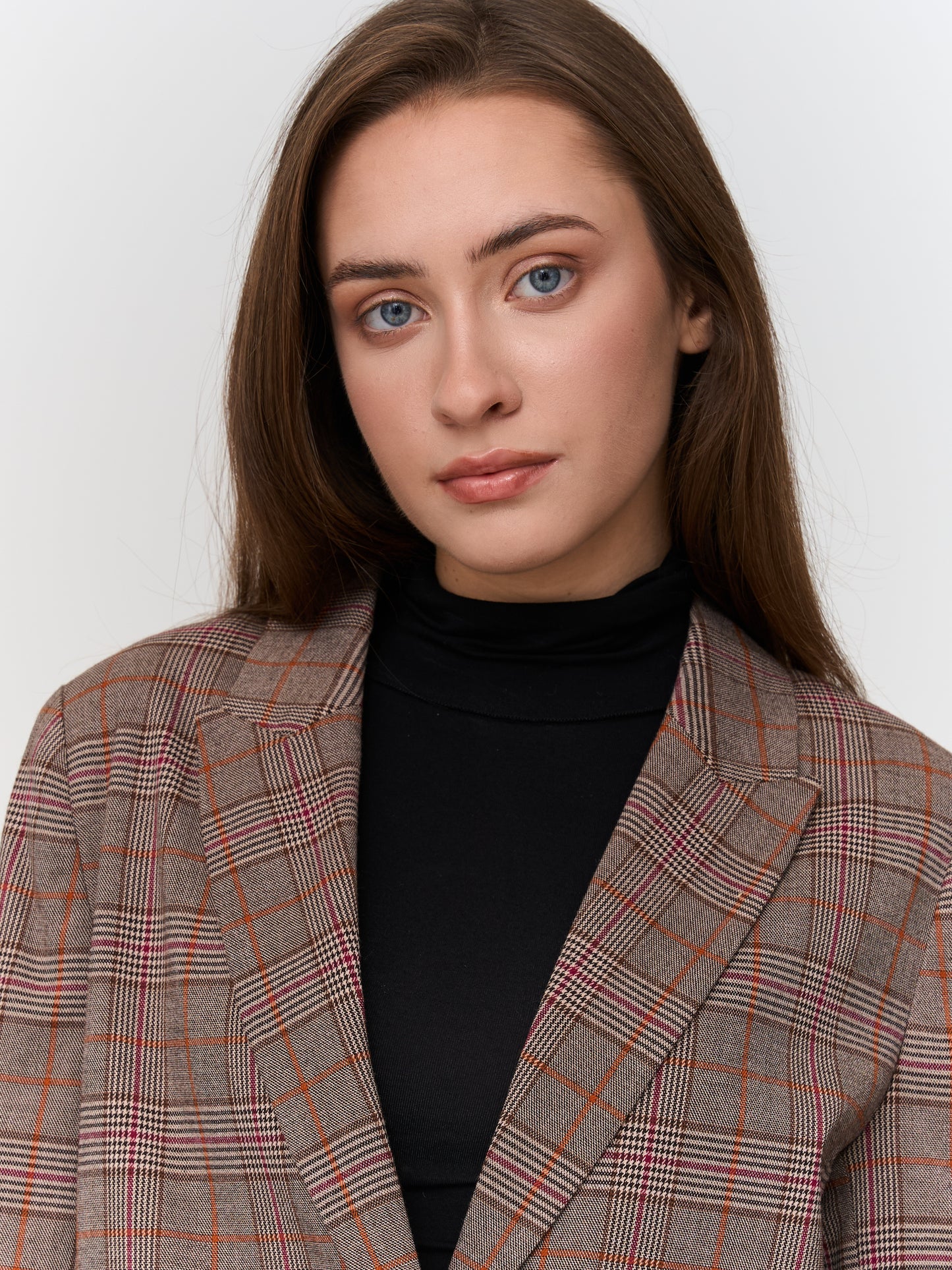Geruite blazer