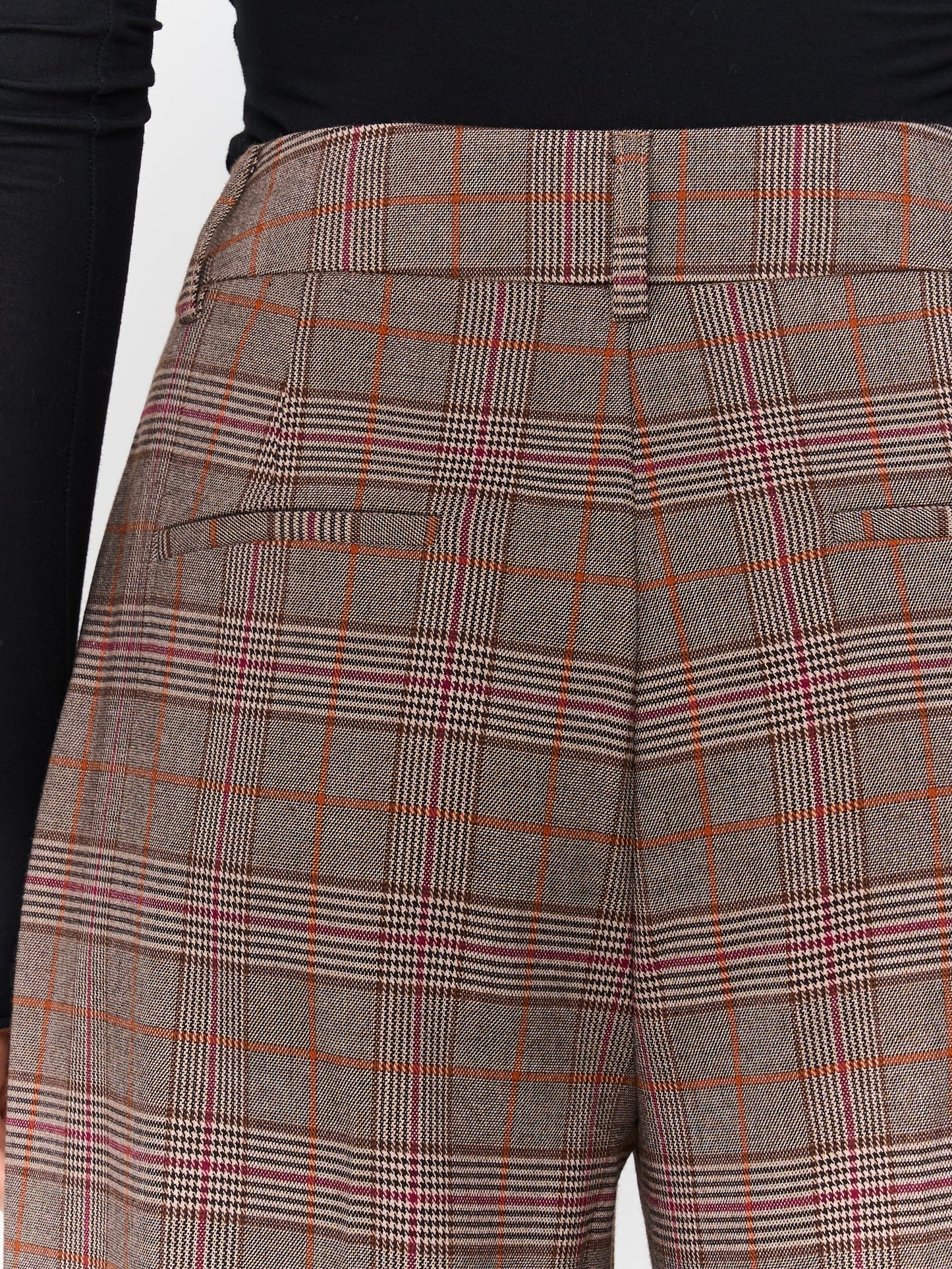 Geruite broek